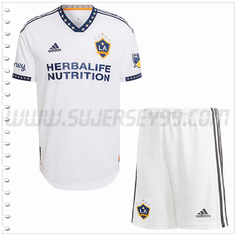 Primera Equipacion del LA Galaxy Ninos 2022 2023