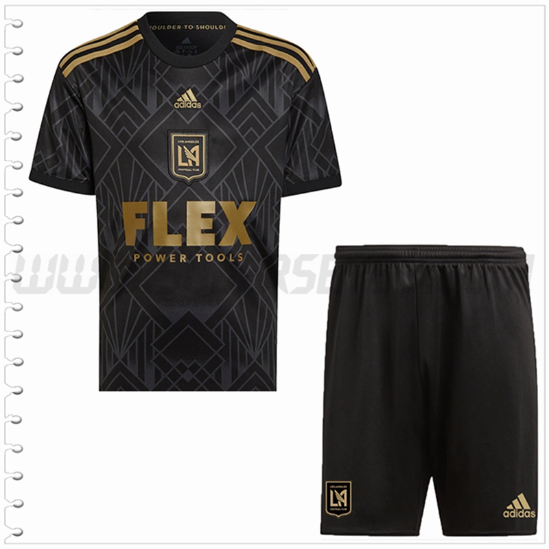 Primera Equipacion del Los Angeles FC Ninos 2022 2023