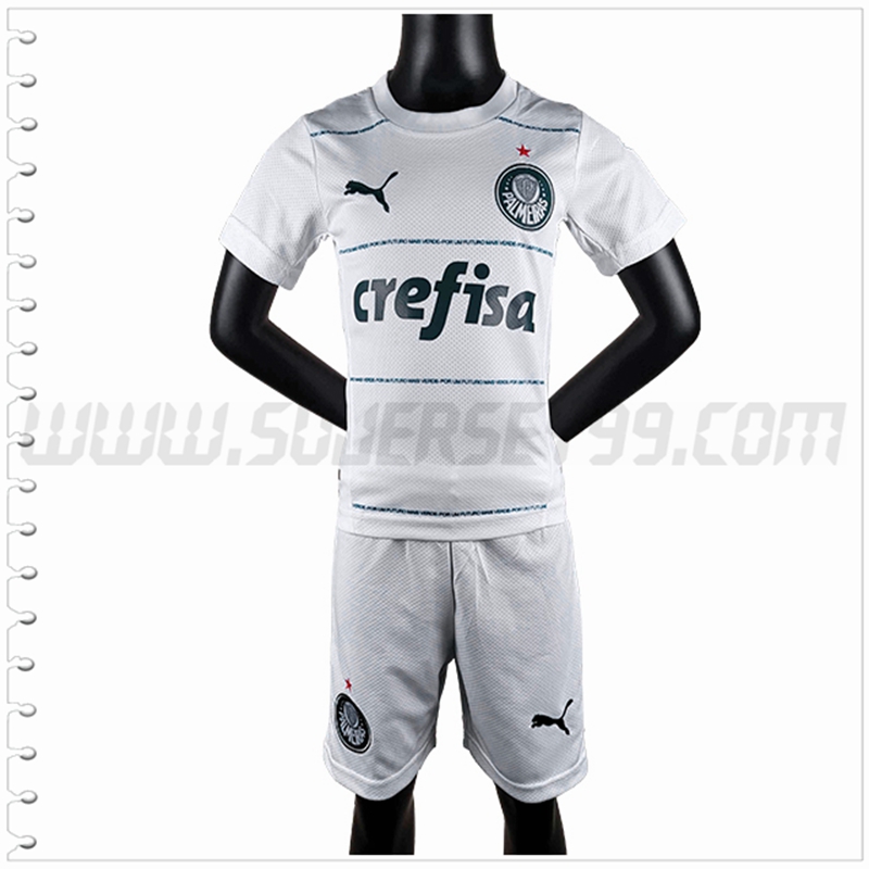 Segunda Equipacion del Palmeiras Ninos 2022 2023