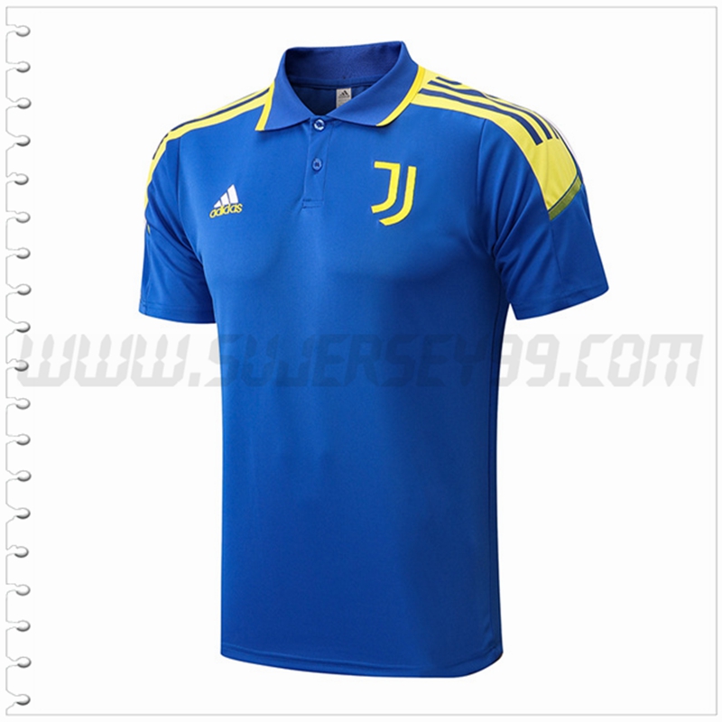 Polo Futbol Juventus Azul 2022 2023