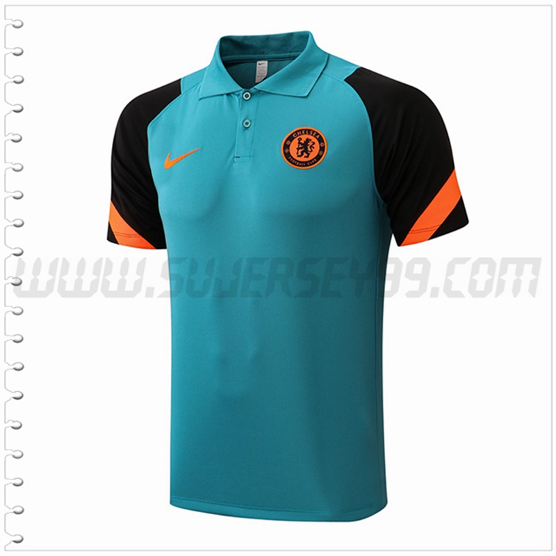 Polo Futbol FC Chelsea Verde 2022 2023