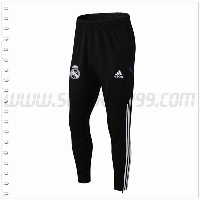 Pantalones Entrenamiento Real Madrid Negro 2022 2023