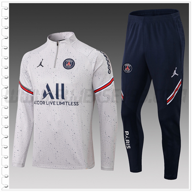 Chandal del Jordan PSG Ninos Gris 2022 2023