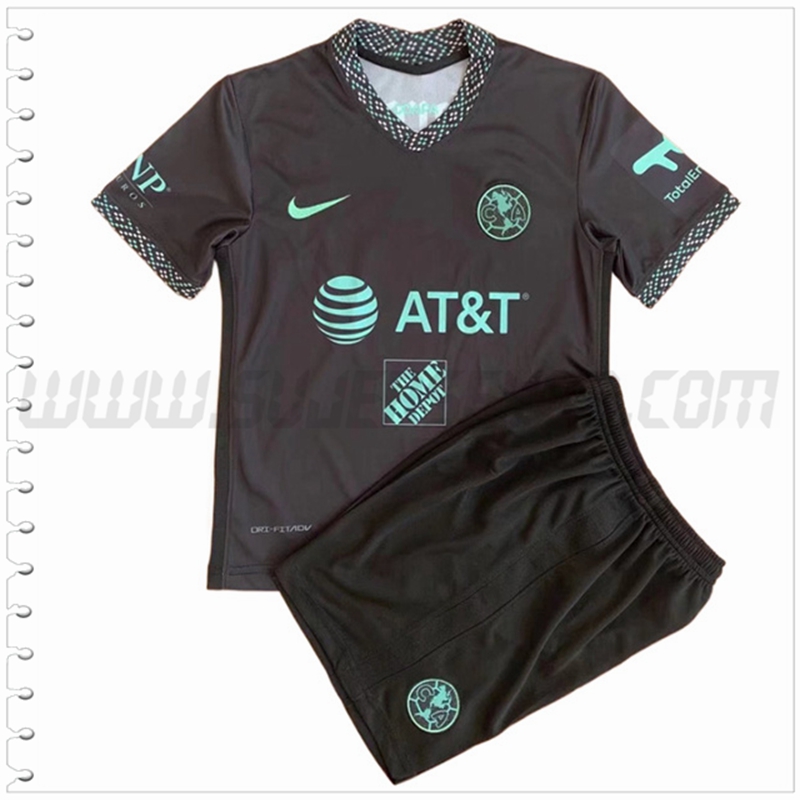 Tercera Equipacion del Club America Ninos 2022 2023