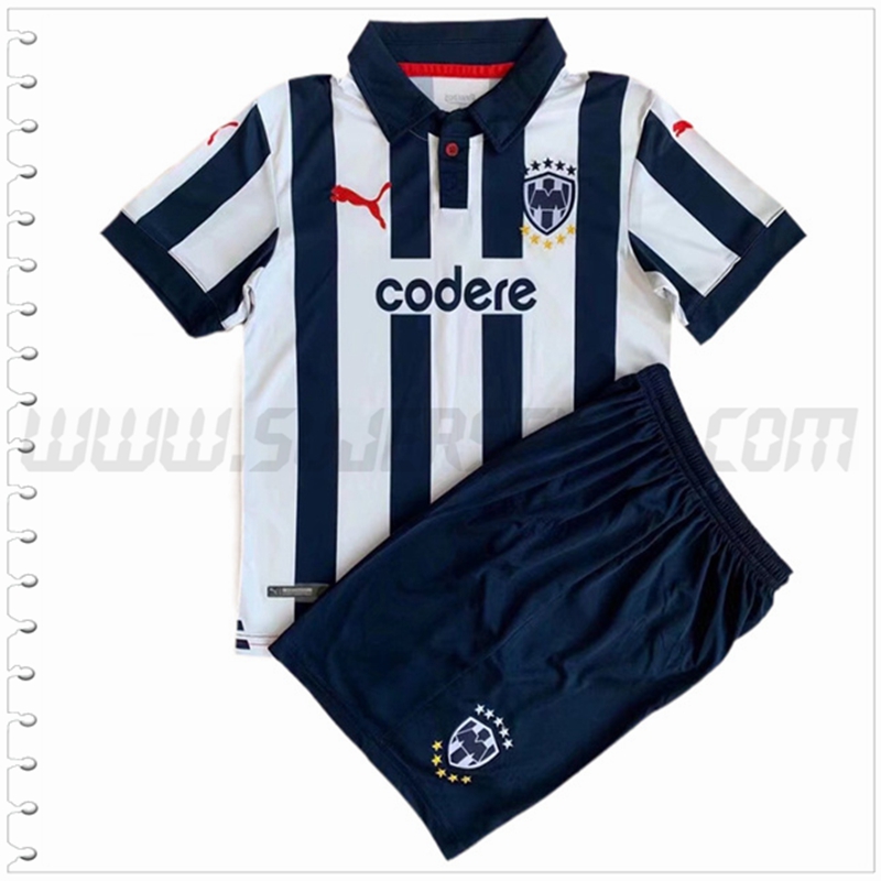 Primera Equipacion del CF Monterrey Ninos 2022 2023