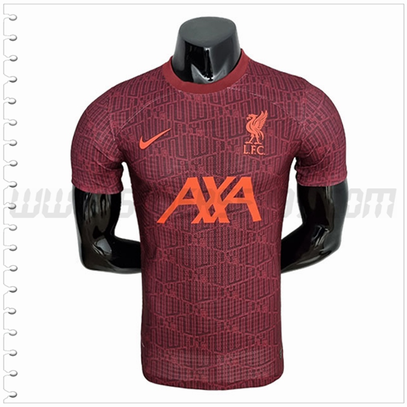 Camiseta Entrenamiento FC Liverpool Versión del jugador Brun 2022 2023