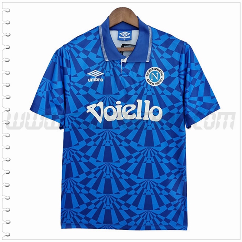 Primera Camiseta Futbol SSC Napoles Retro 2019/2020