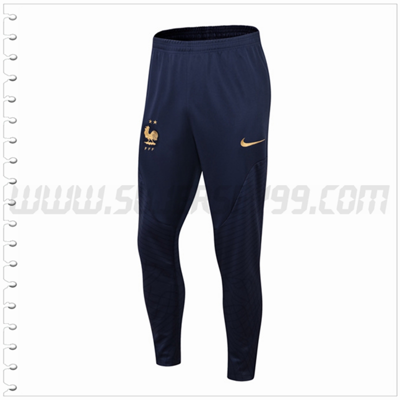 Pantalones Entrenamiento Francia Azul Marino 2022 2023