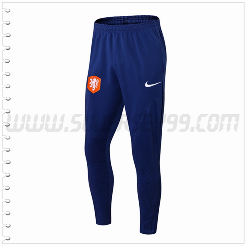 Pantalones Entrenamiento Países Bajos Azul 2022 2023