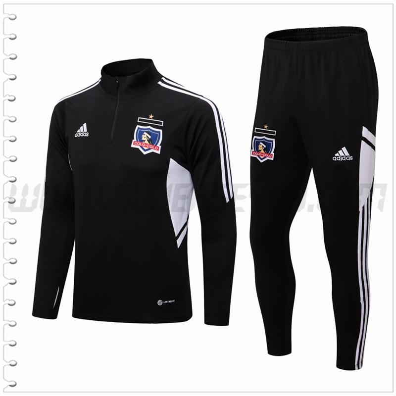 Chandal del Colo Colo Negro 2022 2023