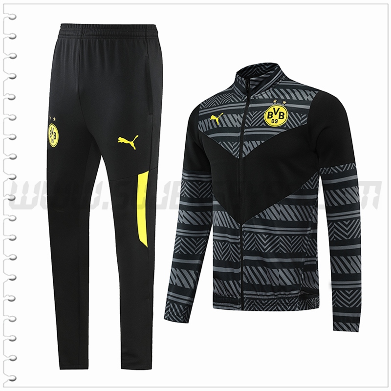 Chaqueta Chandal del Dortmund BVB Negro 2022 2023