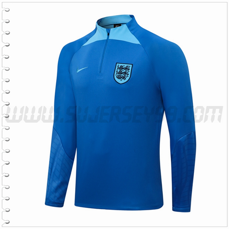 Sudadera Entrenamiento Inglaterra Azul 2022 2023