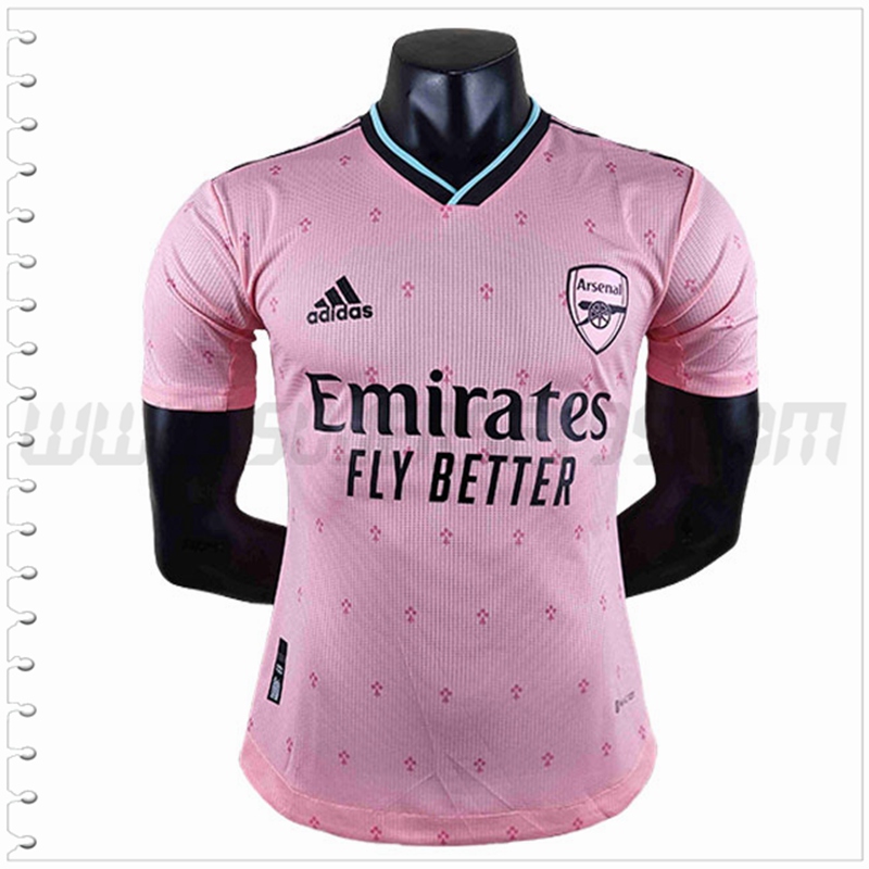 Camiseta Futbol FC Arsenal Rosa 2022 2023