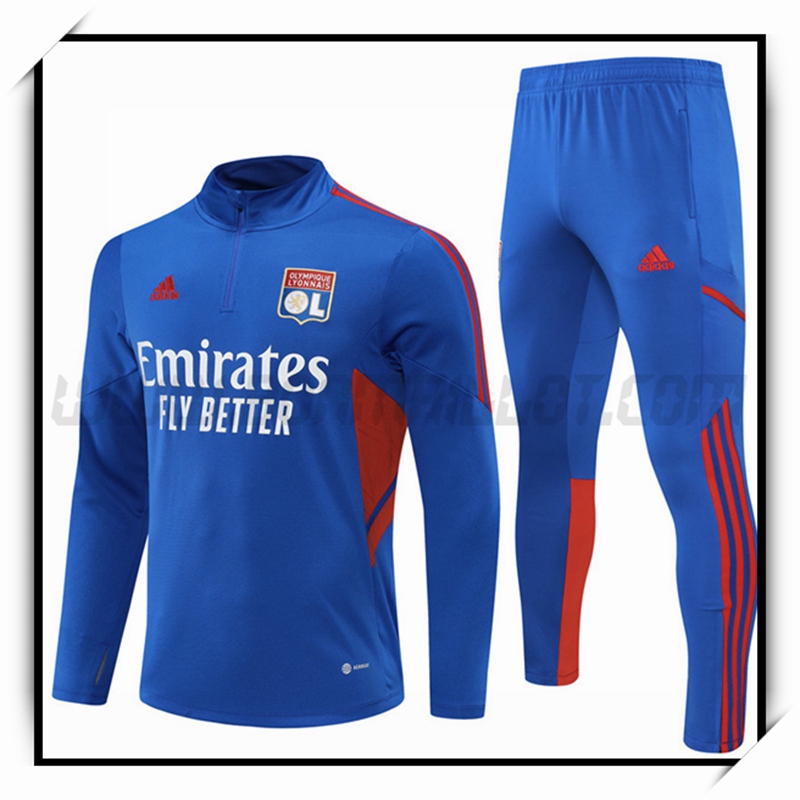 Chandal del Lyon OL Azul 2022 2023