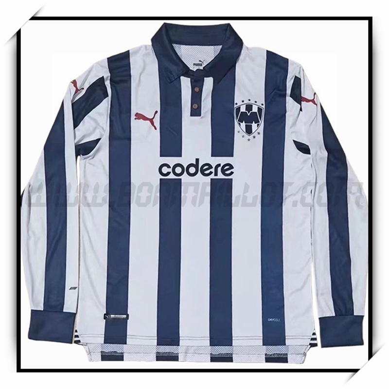 Primera Camiseta Futbol CF Monterrey Manga Larga 2022 2023