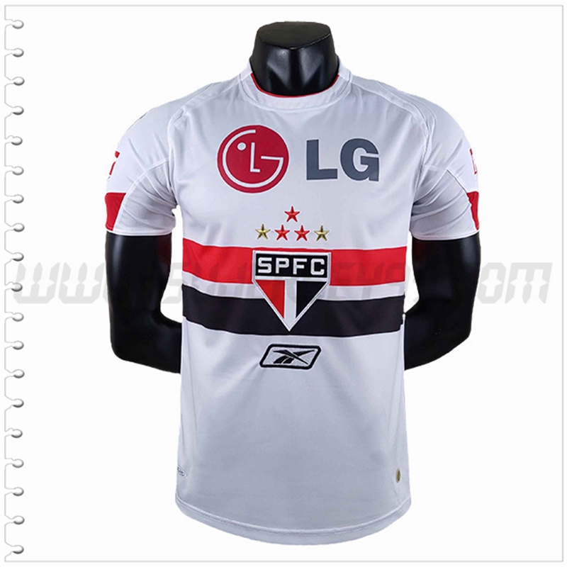 Primera Camiseta Futbol Sao Paulo FC Retro 2006/2007