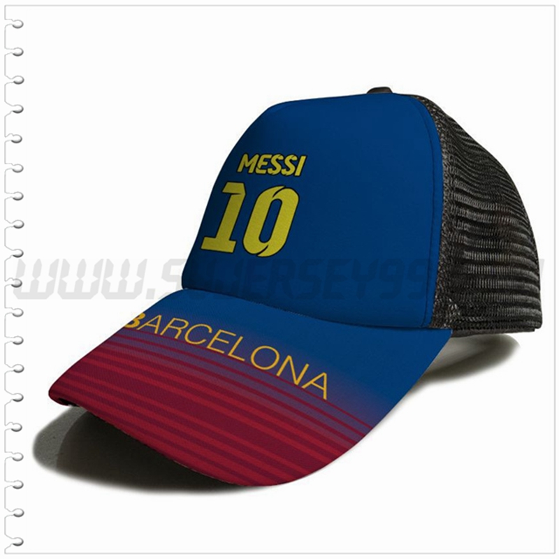 Gorra Futbol Messi 10 Azul/Rojo 2023