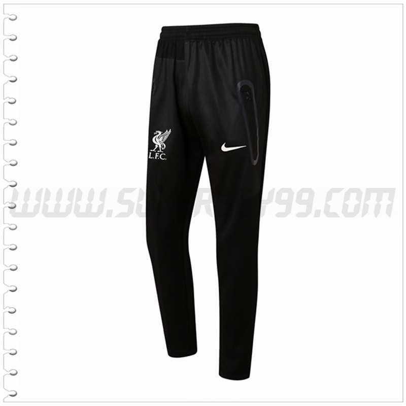 Pantalones Entrenamiento FC Liverpool Negro 2022 2023