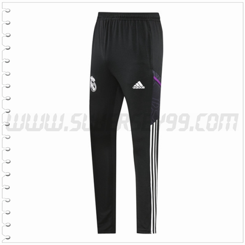 Pantalones Entrenamiento Real Madrid Negro 2022 2023