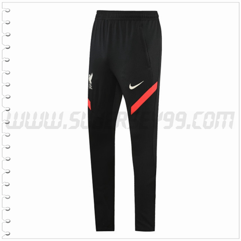 Pantalones Entrenamiento FC Liverpool Negro 2022 2023 -02