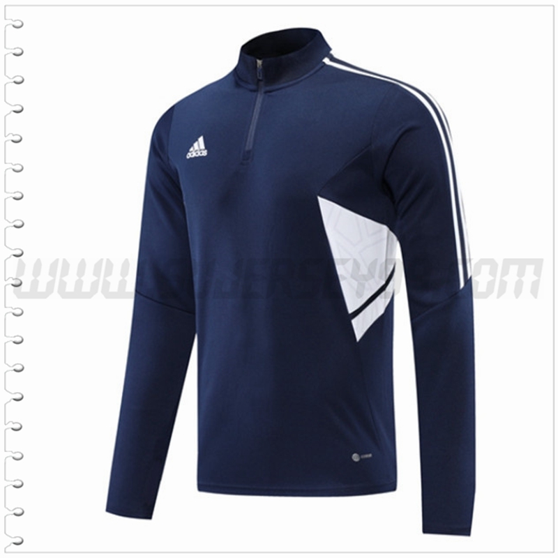 Sudadera Entrenamiento Adidas Azul Marina 2022 2023