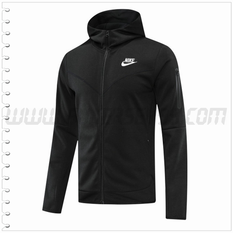 Chaqueta con Capucha Adidas Negro 2022 2023