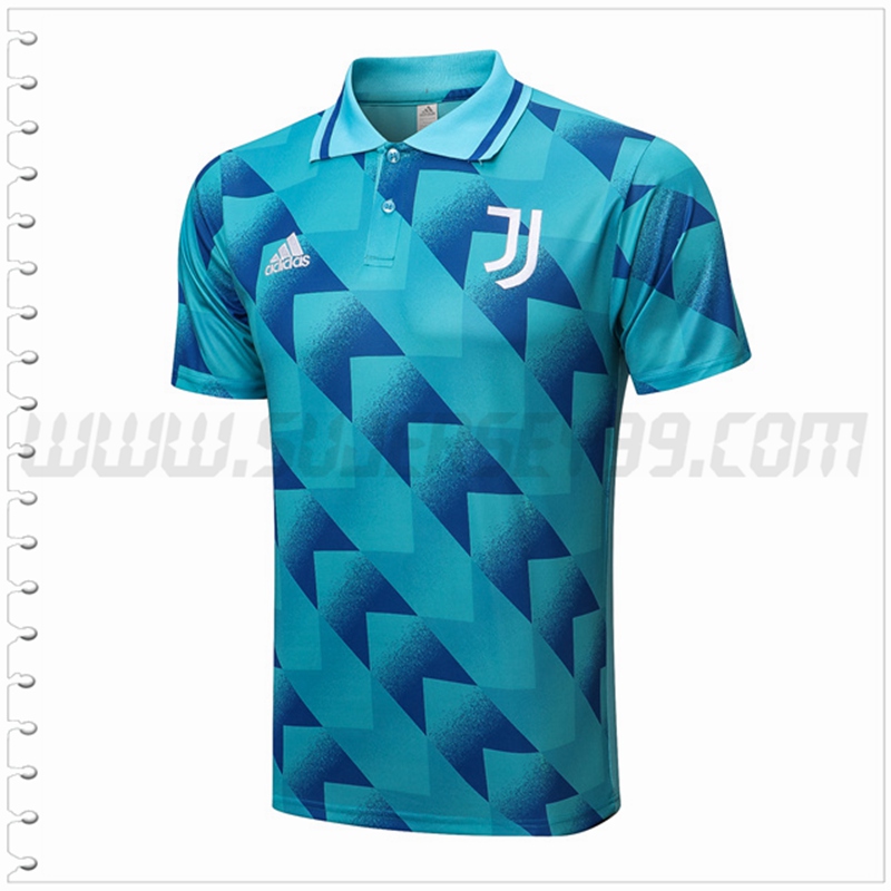 Polo Futbol Juventus Azul 2022 2023