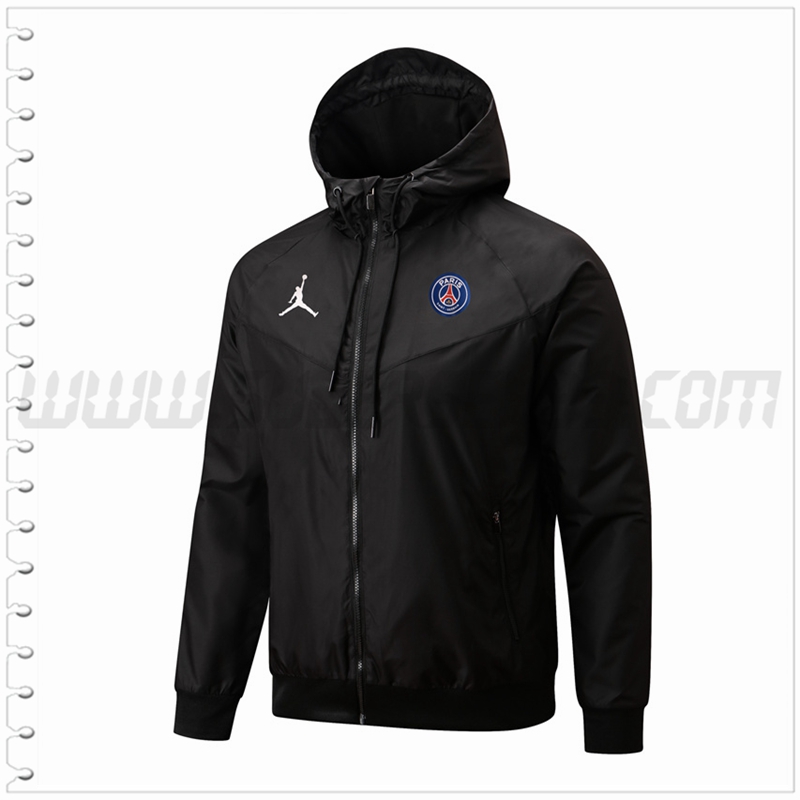 Rompevientos Jordan PSG Negro 2022 2023