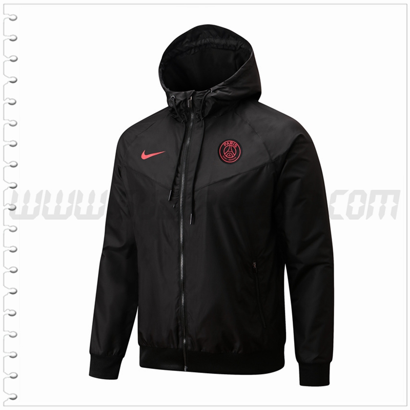 Rompevientos PSG Negro 2022 2023