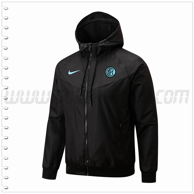 Rompevientos Inter Milan Negro 2022 2023