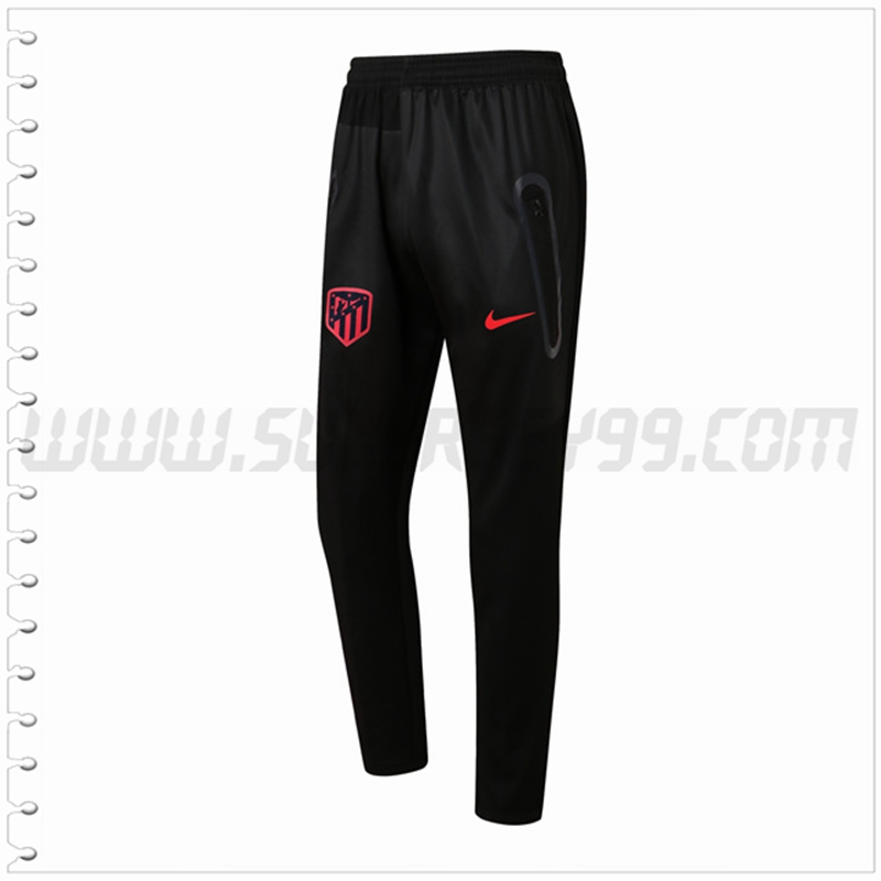 Pantalones Entrenamiento Atletico Madrid Negro 2022 2023 -02