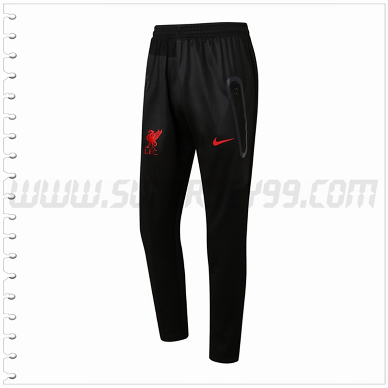 Pantalones Entrenamiento FC Liverpool Negro 2022 2023 -03