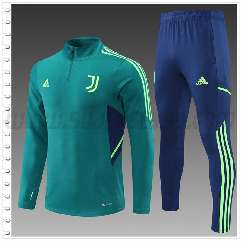 Chandal del Juventus Ninos Verde 2022 2023