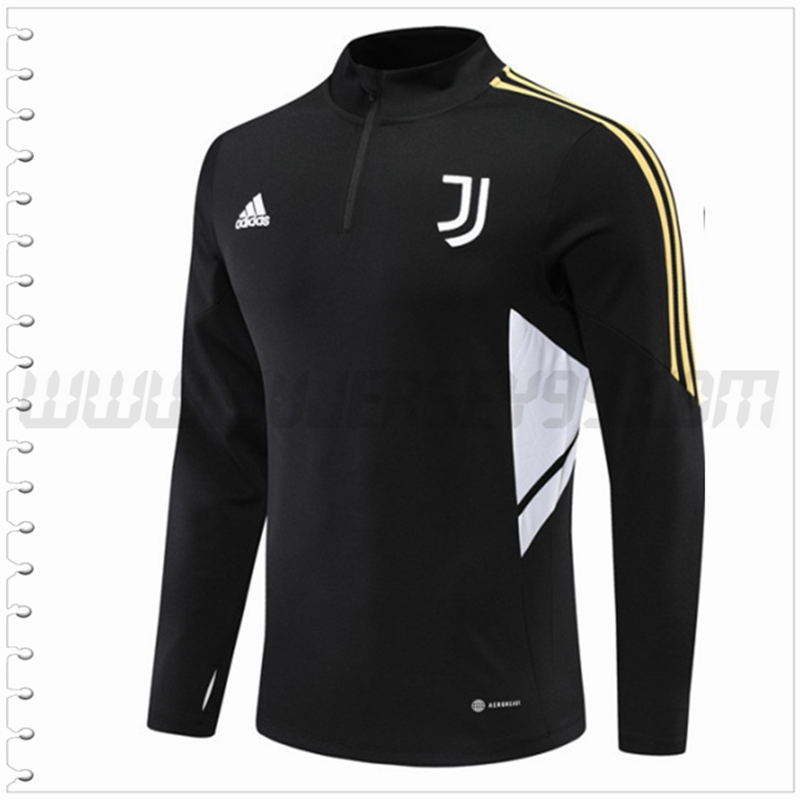 Sudadera Entrenamiento Juventus Negro 2022 2023