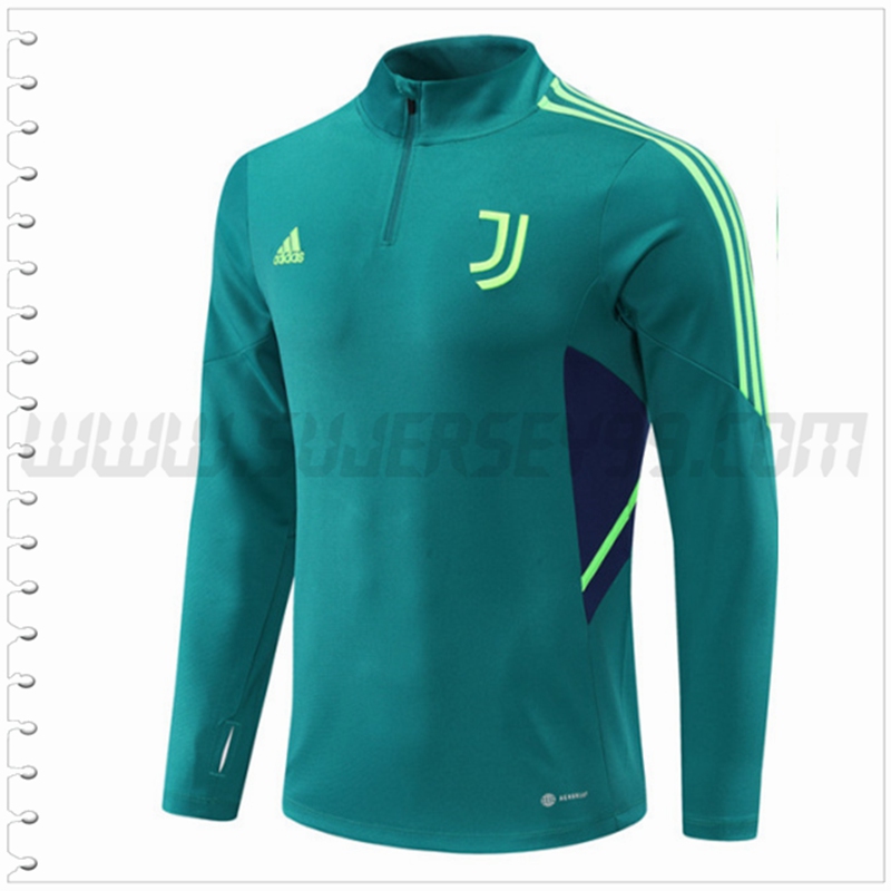 Sudadera Entrenamiento Juventus Verde 2022 2023