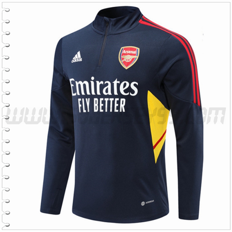 Sudadera Entrenamiento Arsenal Azul Marina 2022 2023