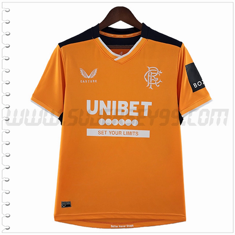 Tercera Camiseta Futbol Rangers FC 2022 2023