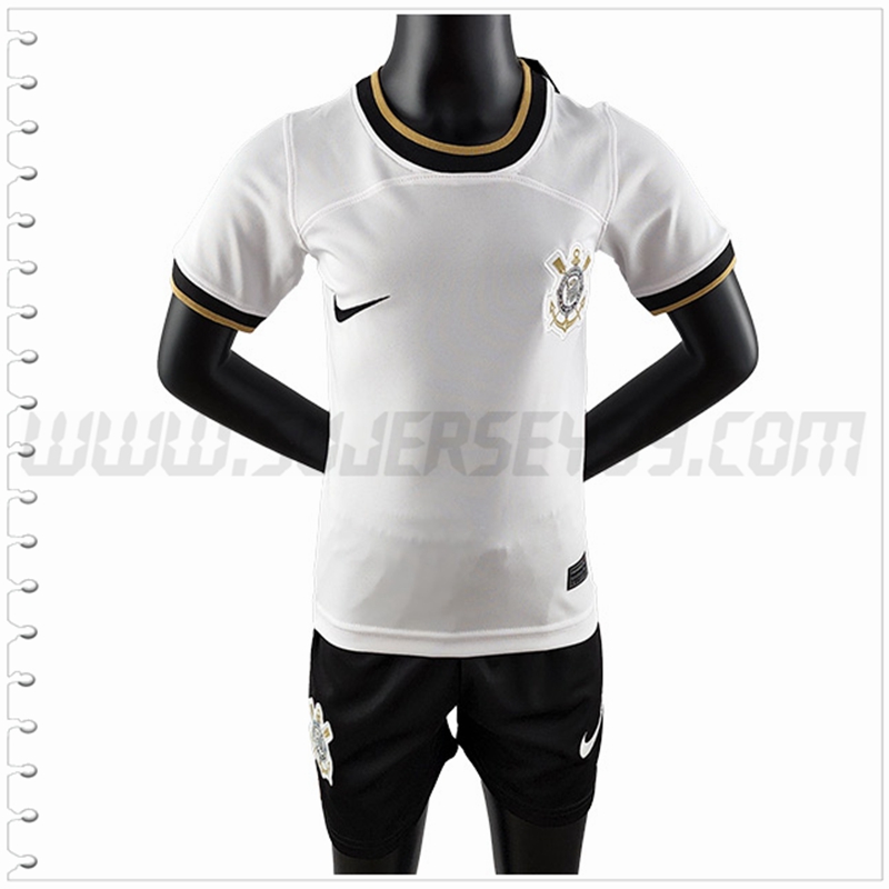 Equipacion del Corinthians Ninos 2022 2023