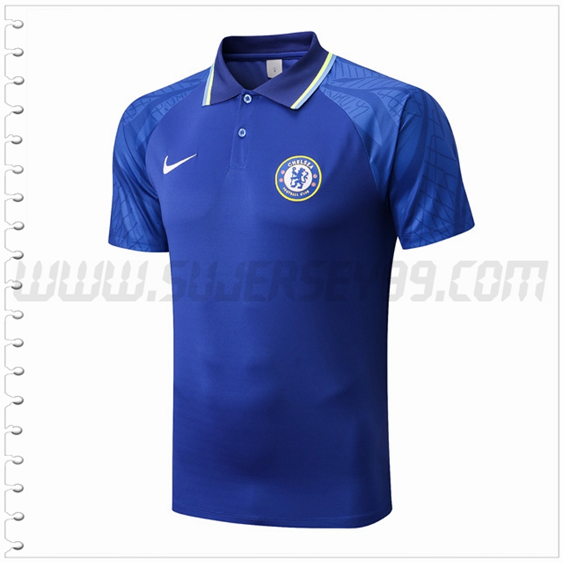 Polo Futbol FC Chelsea Azul 2022 2023