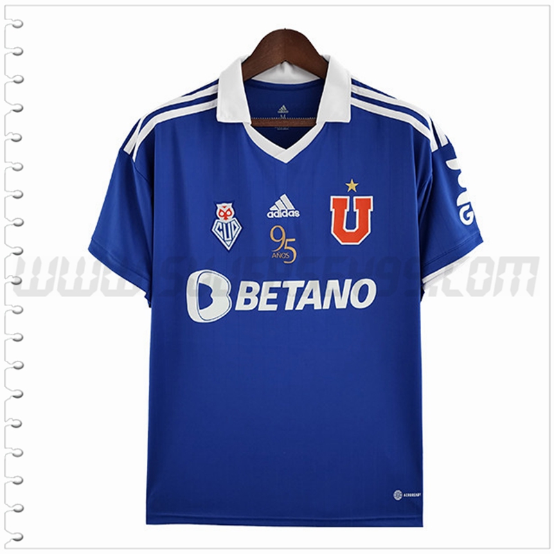 Camiseta Futbol Universidad De Chile Retro 95th Anniversary Edition