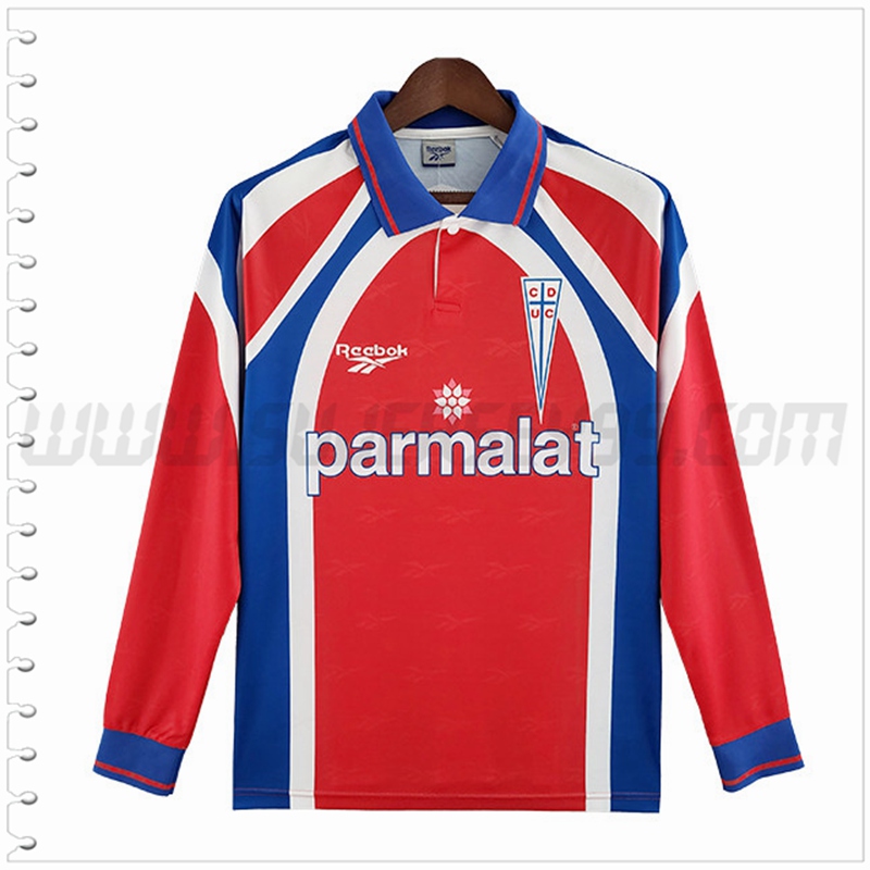 Segunda Camiseta Futbol Deportivo Manga Larga Retro 1998