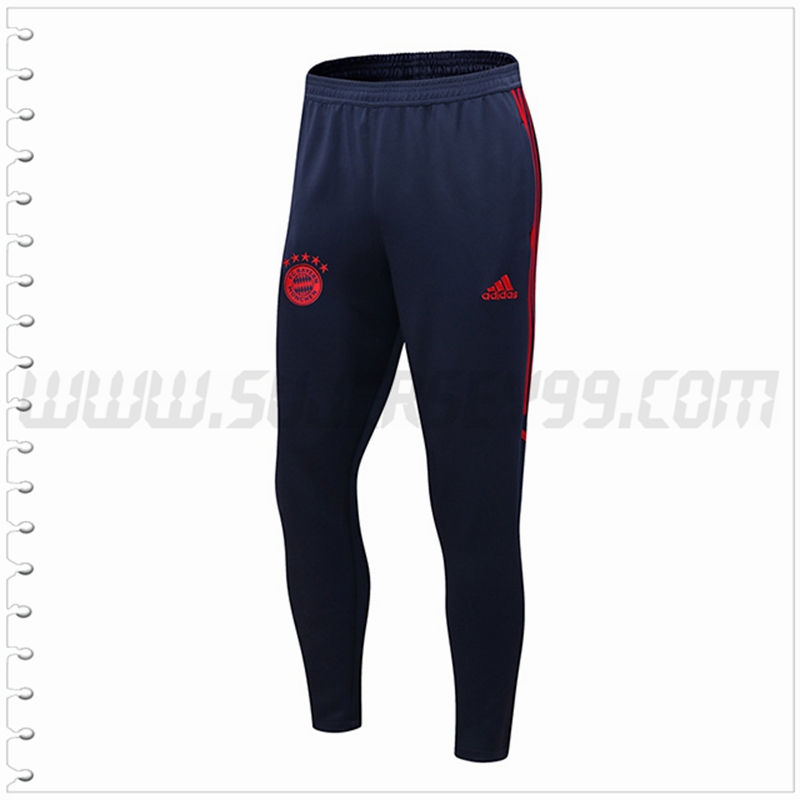 Pantalones Entrenamiento Bayern Munich Azul Marina 2022 2023