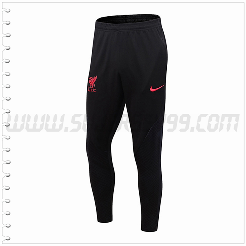 Pantalones Entrenamiento FC Liverpool Negro 2022 2023 -04