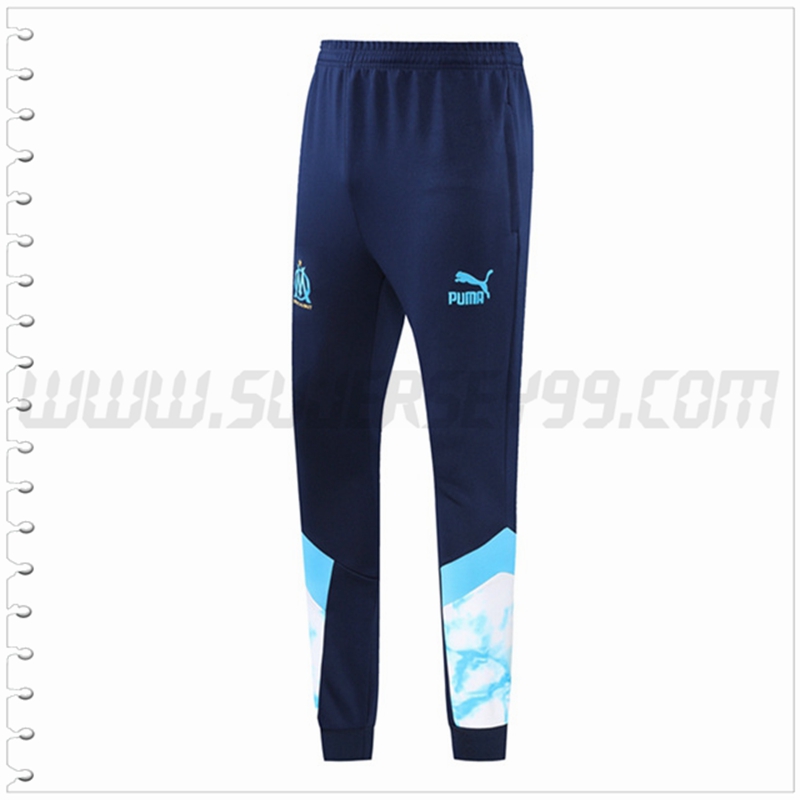 Pantalones Entrenamiento Marsella Azul Marina 2022 2023