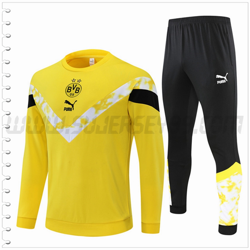 Chandal del Dortmund BVB Amarillo/Blanco 2022 2023