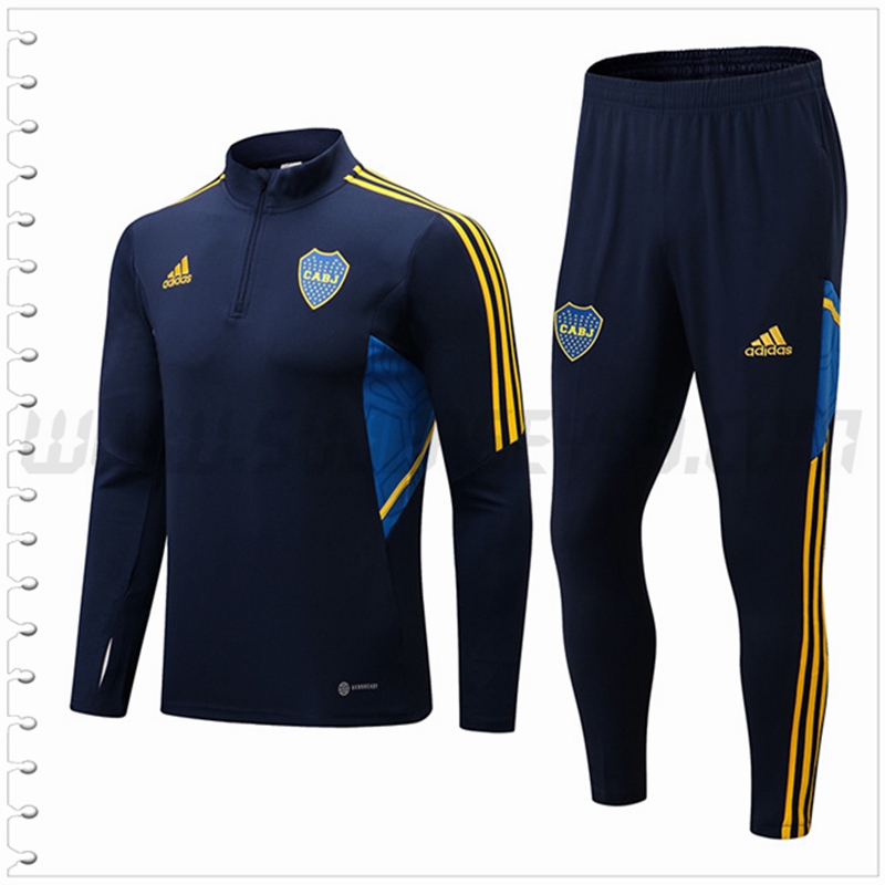 Chandal del Boca Juniors Azul Marina 2022 2023