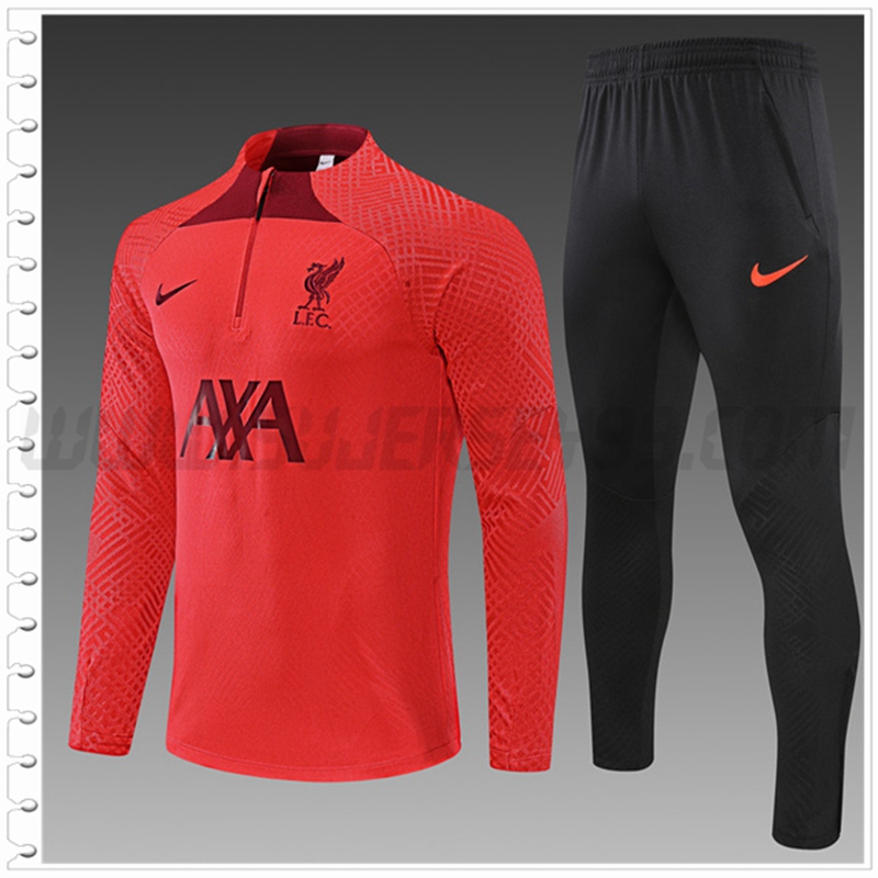 Chandal del FC Liverpool Ninos Rojo 2022 2023