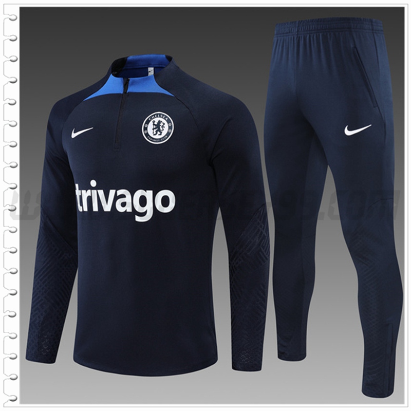 Chandal del FC Chelsea Ninos Negro 2022 2023