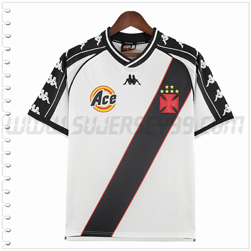 Segunda Camiseta Futbol CR Vasco Da Gama Retro 2000