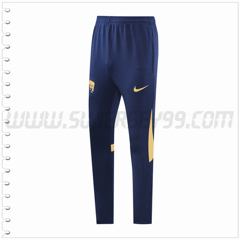 Pantalones Entrenamiento Pumas UNAM Azul Marina 2022 2023